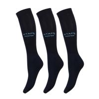 STAPP Horse Paardrijsokken Ultra Fine 3-pack Marine-35/42 - thumbnail