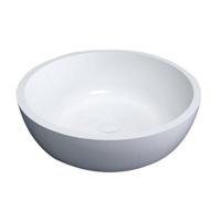 Waskom Best Design Astoria opbouw Glans wit 42 cm Solid Surface - thumbnail
