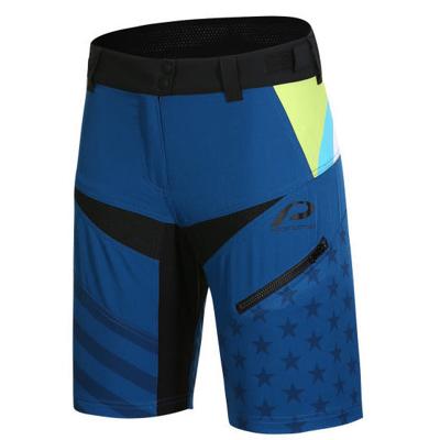 Protective fietsbroek P-Sweet Jane dames polyester blauw mt 38