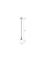 Zuiver Hanglamp 'Orion' Glas, Ø18cm - thumbnail