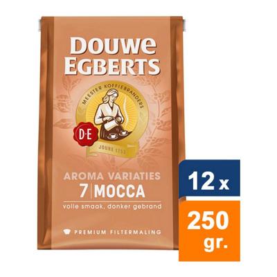 Douwe Egberts - Mocca (7) Filter Koffie - 12x 250g