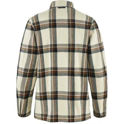 Fjallraven Singi Flannel Overhemd Heren Chalk White-Dark Navy M