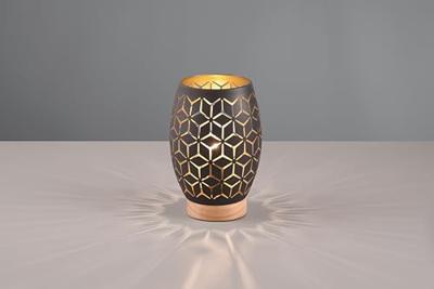 Trio Zwart goude tafellampBidar - R51571080