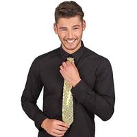 Stropdas goud pailletten - thumbnail