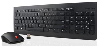 Lenovo 4X30M39497 toetsenbord Inclusief muis Universeel RF Draadloos QWERTY Amerikaans Engels Zwart