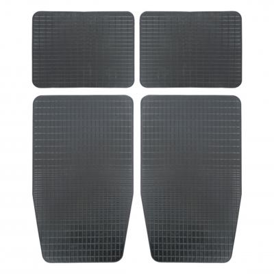 Carpoint automattenset Voyager universeel rubber zwart 4-delig Carpoint automattenset Voyager universeel rubber zwart 4-delig