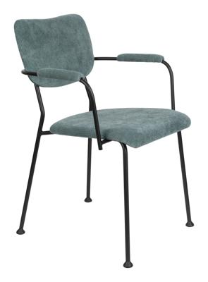 Zuiver Benson armstoel Grey Blue Zuiver Benson armstoel Grey Blue