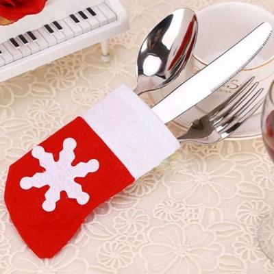 12 stuks sokken vorm kerst decoratie partij diner tabel zilverwerk houders Pockets dieet Tools Decor tas 12 stuks sokken vorm kerst decoratie partij diner tabel zilverwerk houders Pockets dieet Tools Decor tas