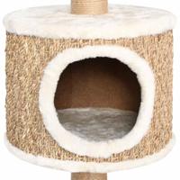 Kattenmeubel met krabpalen 123 cm zeegras - thumbnail