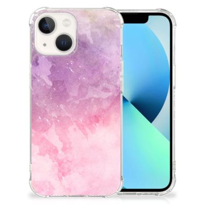 Back Cover iPhone 13 Pink Purple Paint Back Cover iPhone 13 Pink Purple Paint