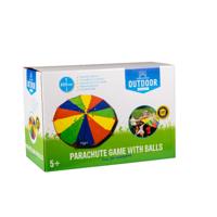 Outdoor Play parachutedoek met ballen - thumbnail
