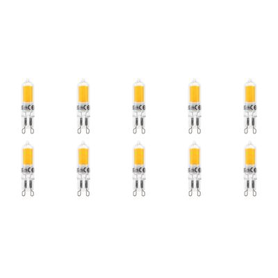 LED Lamp 10 Pack - Aigi - G9 Fitting - 2.2W - Warm Wit 3000K | Vervangt 25W