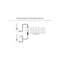 NUX AC-25 draagbare akoestische gitaarversterker met Bluetooth - thumbnail