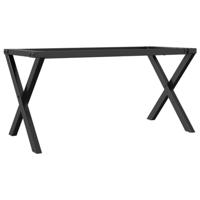 Salontafelpoten X-frame 90x30x43 cm gietijzer - thumbnail