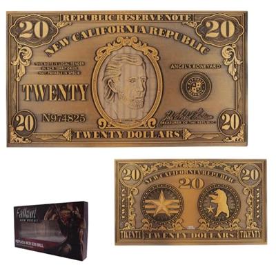 Fallout New Vegas Replica NCR $20 Bill Limited Edition
