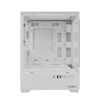 ATX Semi-toren BehuizingCoolBox COO-CHA-GM200W-0 Wit Groen - thumbnail