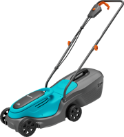 GARDENA accugrasmaaier powermax 30/18v p4a solo (zwart/turquoise, accu en oplader niet inbegrepen, power for all alliance) - thumbnail