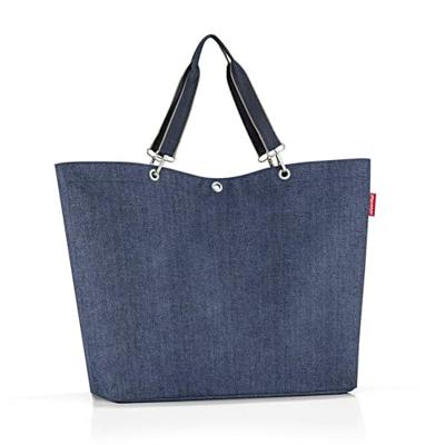 Reisenthel Shopper XL-Herringbone Dark Blue
