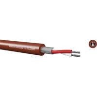 Kabeltronik 244C22200-1 Sensorkabel Sensocord® 2 x 0.22 mm² Rood, Bruin per meter - thumbnail