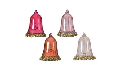 Klok glas d6,70h8,30 cm a4 Decoris - Decoris