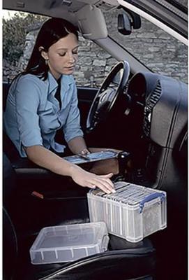 Really Useful Box opbergdoos 64 liter, transparant Really Useful Box opbergdoos 64 liter, transparant