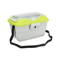 Trixie 39802 Mini-Capri transportbox, 40 x 22 x 30 cm, lichtgroen/groen, 1 stuk (1 stuk) - thumbnail