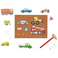 Goki hamertje tik voertuigen 30 cm - thumbnail