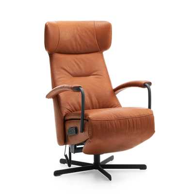 Sta-op Stoel C-102 Cognac Leer Sta-op Stoel C-102 Cognac Leer