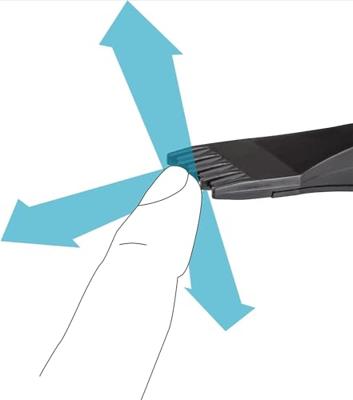 HAZET Uitblaaspistool · geluidsarm · met brede vlakke sproeier 9040P-5 · Lengte: 203 mm HAZET Uitblaaspistool · geluidsarm · met brede vlakke sproeier 9040P-5 · Lengte: 203 mm