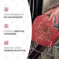 Eat Slow Live Longer Lick Mat Lovely Pink - thumbnail