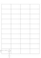 Q-CONNECT etiketten, wit, rechte hoeken, 48,5 x 25,4 mm, 100 vel, 40 etiketten per vel - thumbnail