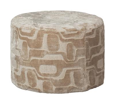 WOOOD Poef 'Yago' 60cm, kleur Naturel