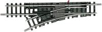 N Minitrix rails T14951 Wissel, Links 24 ° 194.6 mm 1 stuk(s) - thumbnail