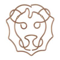 Tomado-Metaltex Tomado metaltex safari lion kapstok - thumbnail