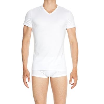 HOM Classic T-Shirt V-Neck Premium Cotton Model White