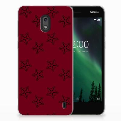 Nokia 2 TPU bumper Sterren