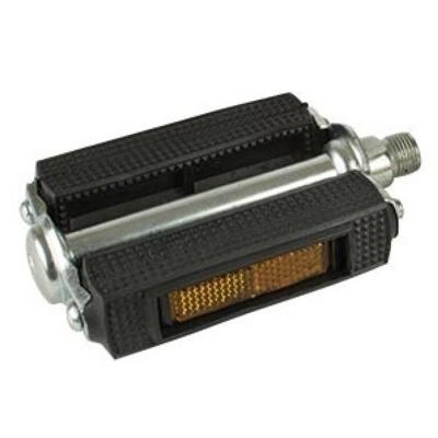 Union pedalen classic tour 685h pvc zwart 9/16", kogellager . (werkplaatsverpakking)