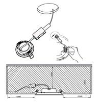 Eglo Led downlighterFueva 5 Ø 11,7cm - 4000K zwart - 99157 - thumbnail