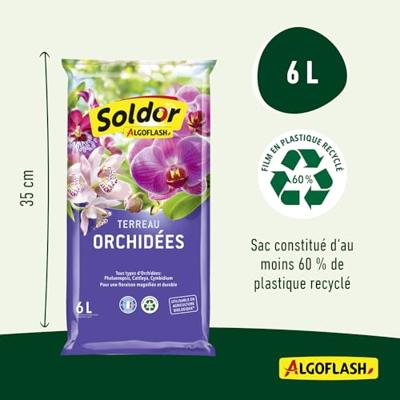 ALGOFLASH - Orchideeënaarde 6 L