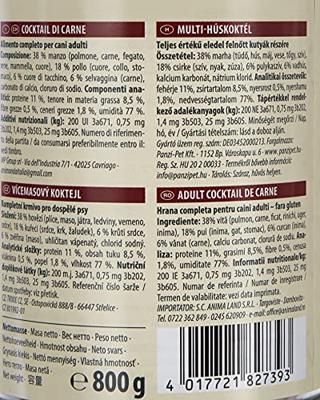 animonda GranCarno multi meat cocktail Rundvlees, Kip, Wild, Hart, Turkije Volwassen 800 g