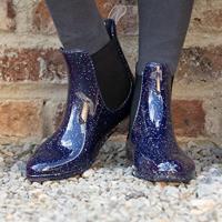 Elt Sparkle jodhpur jr donkerblauw maat:32 - thumbnail