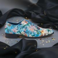 Azure Bloom Lureaux - Handgemaakte Nette Schoenen Voor Heren - thumbnail