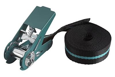 Wolfcraft Ratel-bandspanner | 180kg | L 4m | 1 stuk - 3418000 Wolfcraft Ratel-bandspanner | 180kg | L 4m | 1 stuk - 3418000