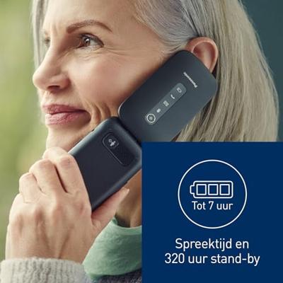 Panasonic KX-TU550EXB Mobiele telefoon Zwart - thumbnail