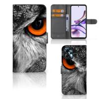 Motorola Moto G13 | G23 | Telefoonhoesje | Met pasjeshouder | Uil - thumbnail