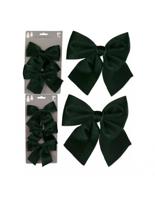 Strik Velvet Set 3Sts Groen Kerst Nampook - Nampook - thumbnail