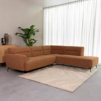 LABEL51 Hoekbank 'Bolzano' Rechts, Bouclé, kleur Coral - thumbnail