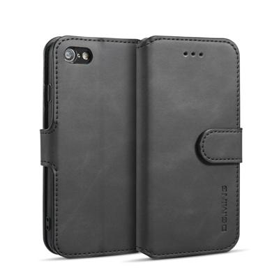 iPhone 7 & 8 horizontaal PU leren DG. MING Flip Hoesje met opbergruimte voor pinpassen & geld (zwart) iPhone 7 & 8 horizontaal PU leren DG. MING Flip Hoesje met opbergruimte voor pinpassen & geld (zwart)