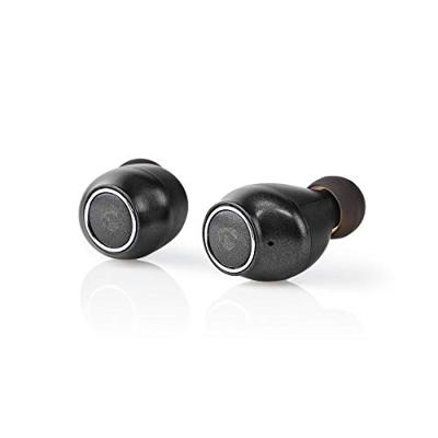 Nedis premium True Wireless Stereo in-ear Bluetooth earphones met microfoon en opbergcase - USB-C / zwart