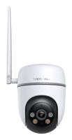 TP-Link Tapo Pan/Tilt 4G LTE-camera, 4G/bedrade aansluiting, gratis AI-detectie, FHD, geluid/lichtalarm, Starlight kleur, 360°, PoE/DC-voeding, IP66, lokale of cloudopslag (TC40GW) - thumbnail